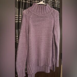 Vici Lavender Turtleneck Sweater